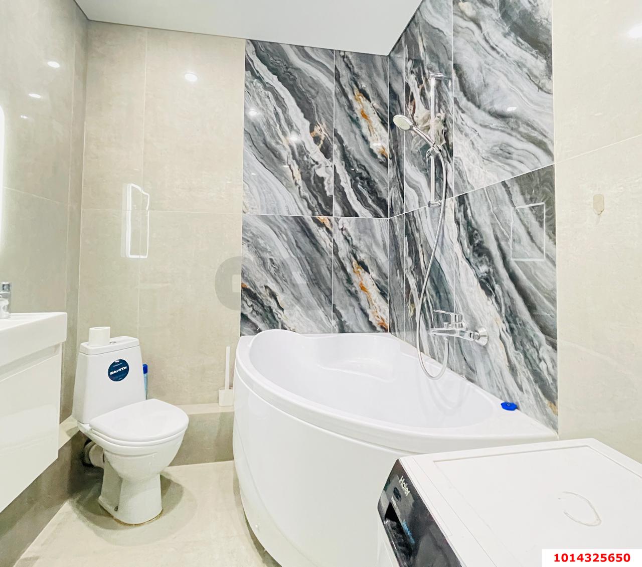 Фото №7: 3-комнатная квартира 55 м² - Краснодар, жилой комплекс Дыхание, ул. Лётчика Позднякова, 2к19