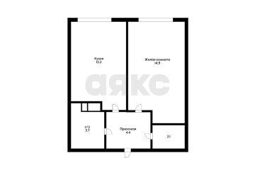 Фото №1: 1-комнатная квартира 37 м² - Краснодар, мкр. жилой комплекс Самолёт-6, 