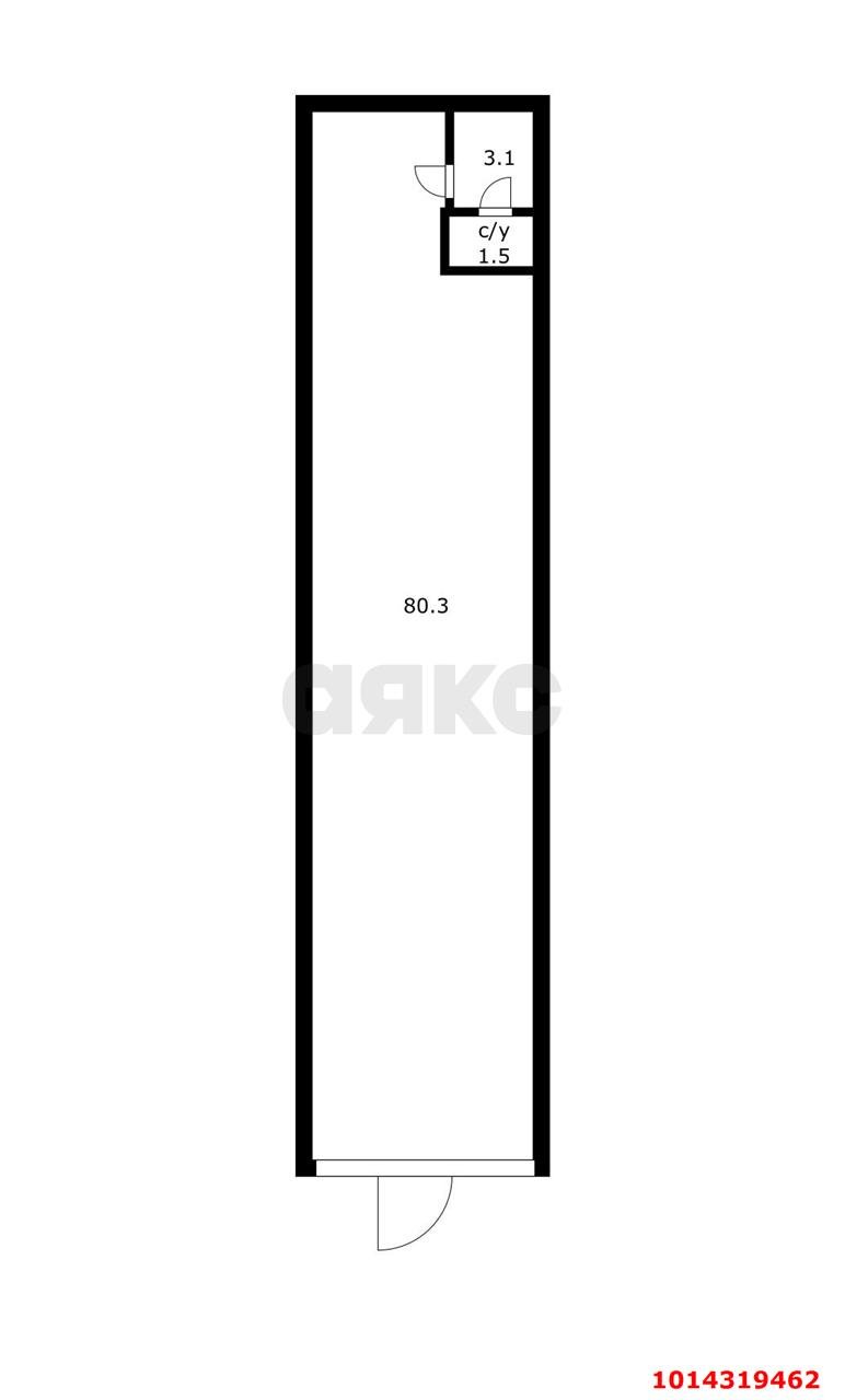 Фото №2: Торговое помещение 85 м² - Краснодар, Музыкальный, пр-д Ангарский, 13