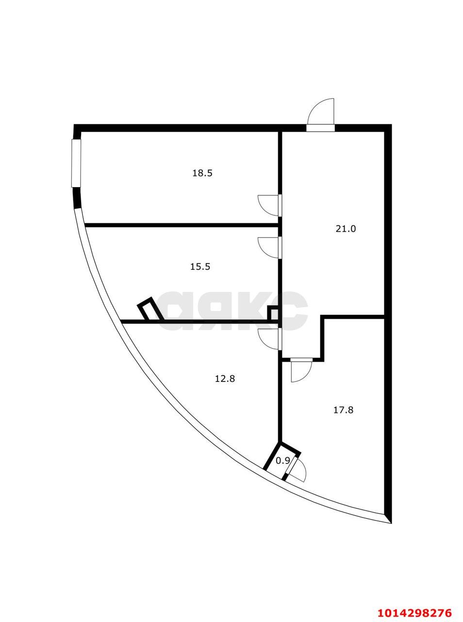 Фото №8: Офисное помещение 87 м² - Краснодар, Центральный внутригородской округ, ул. имени П.М. Гаврилова, 117