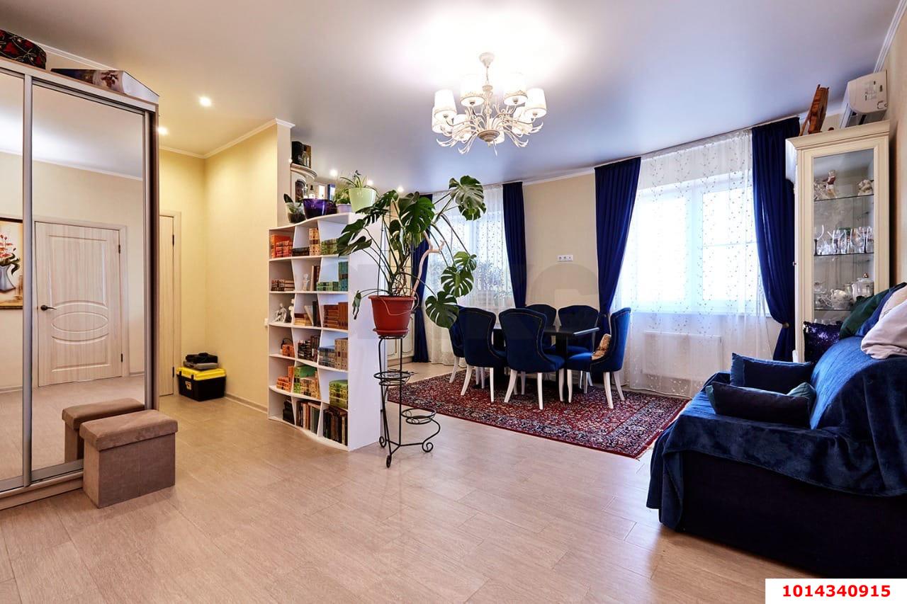 Фото №1: 3-комнатная квартира 82 м² - Краснодар, Краевая Клиническая Больница, ул. Домбайская, 6/2