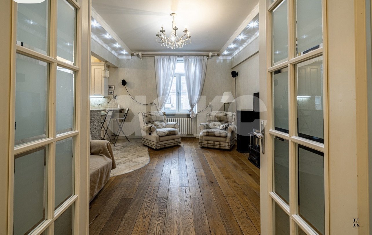 Фото №7: 3-комнатная квартира 88 м² - Москва, Пресненский, пер. Большой Тишинский, 26к15-16