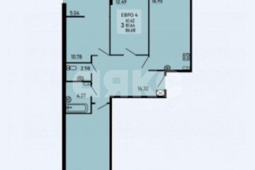 Фото №3: 3-комнатная квартира 86 м² - Липецк, мкр. Студёнки, ул. Студёновская, 1