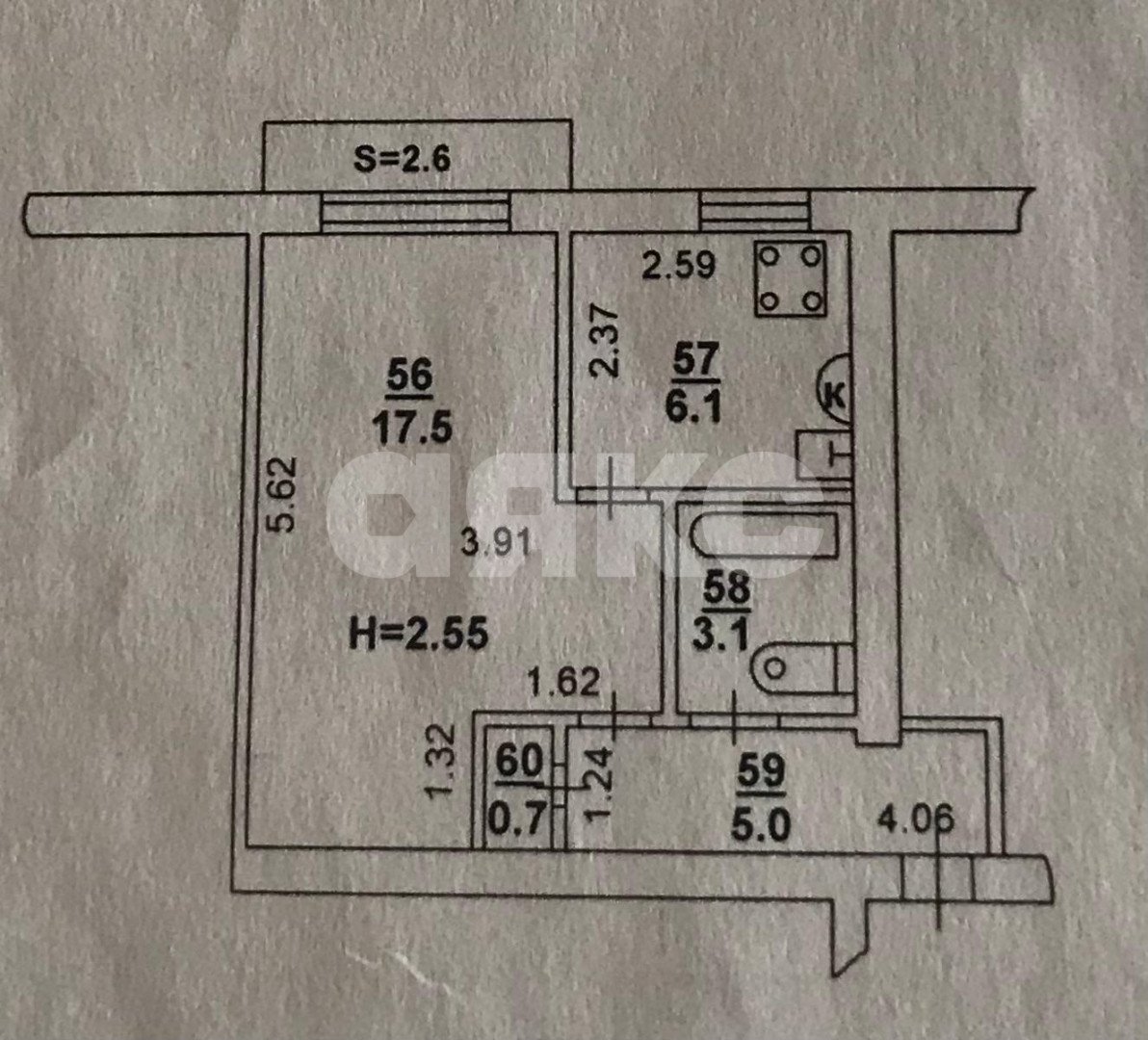 Фото №9: 1-комнатная квартира 34 м² - Ростов-на-Дону, Ворошиловский, пр-кт Ленина, 109/1
