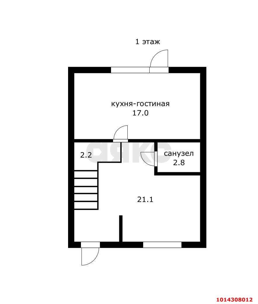 Фото №15: Таунхаус 89 м² + 1 сот. - Краснодар, Сады Калинина, ул. Средняя, 14