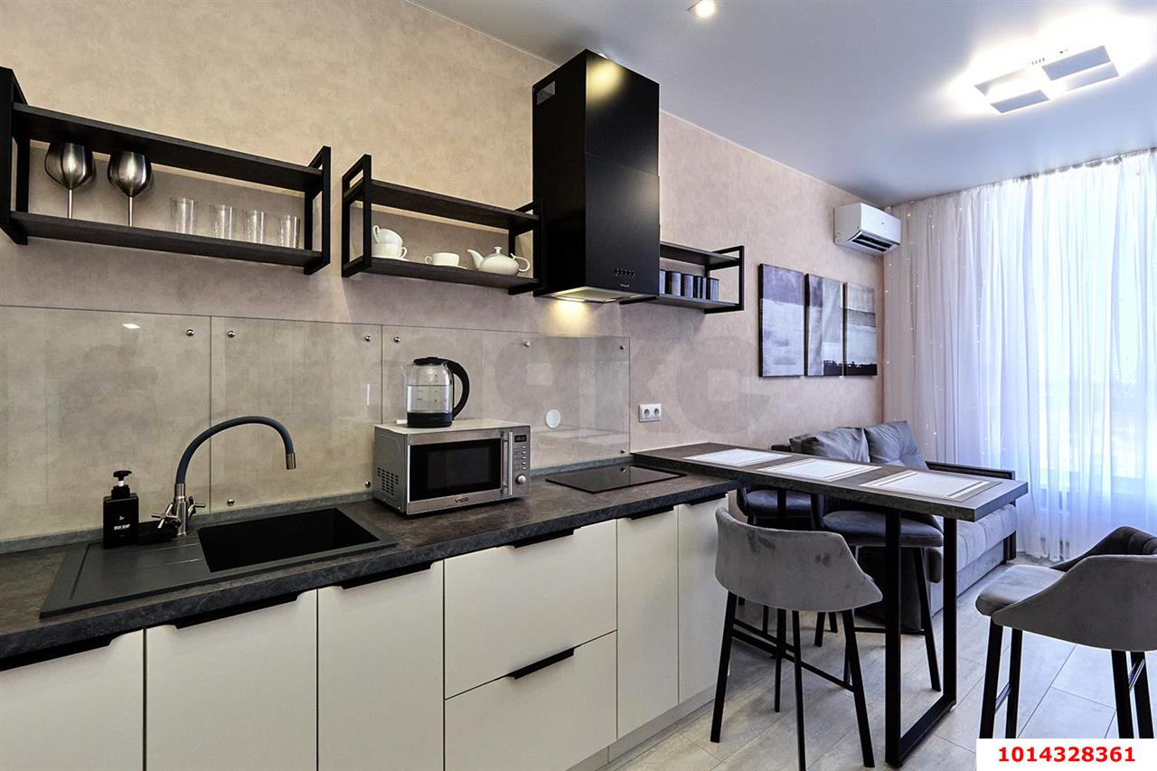 Фото №1: 1-комнатная квартира 32 м² - Новая Адыгея, мкр. жилой комплекс Баланс, ул. Береговая, 1к8