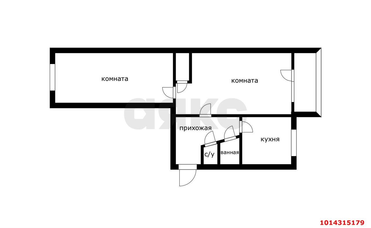 Фото №15: 2-комнатная квартира 45 м² - Краснодар, Славянский, ул. Славянская, 75