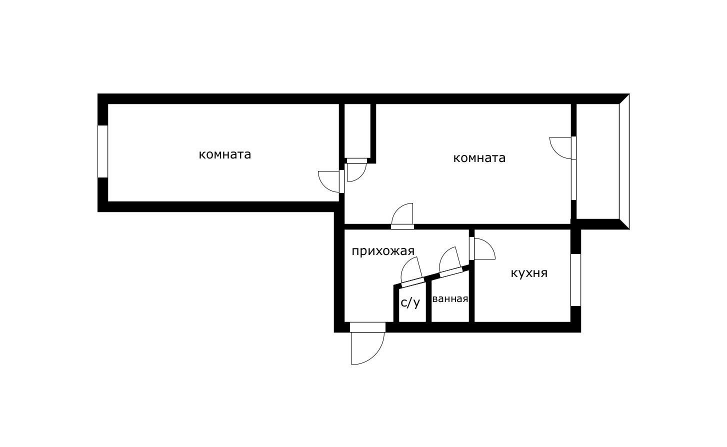 Фото №15: 2-комнатная квартира 45 м² - Краснодар, Прикубанский внутригородской округ, мкр. Славянский, ул. Славянская, 75