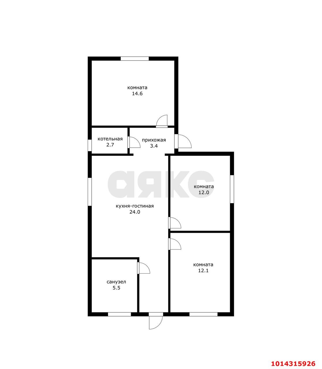 Фото №15: Дом 78 м² + 7.53 сот. - Пластуновская, ул. Ленинградская, 19А