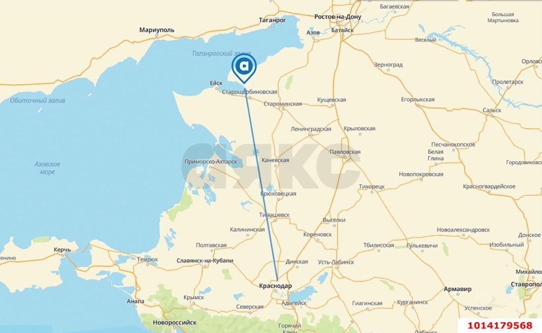 Фото №1: Коммерческая земля 1700 сот. - Ейское Укрепление, ул. Чкалова, 43