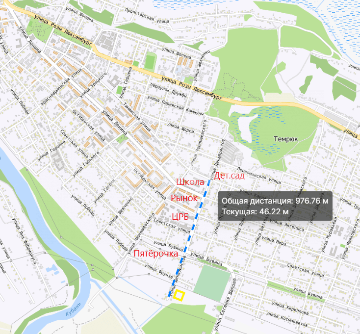 Фото №7: Земельный участок под ИЖС 5 сот. - Темрюк, пер. Пресный