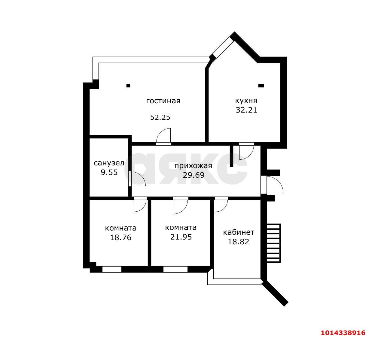 Фото №31: 3-комнатная квартира 180 м² - Краснодар, жилой комплекс Лидер, ул. Московская, 63