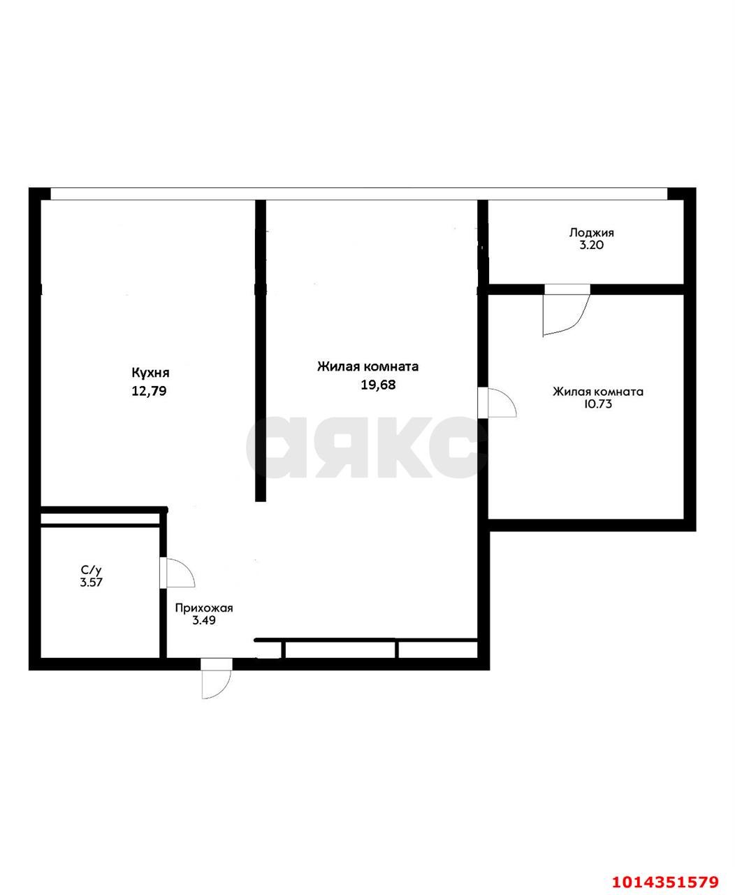 Фото №15: 2-комнатная квартира 50 м² - Краснодар, Славянский, ул. Заполярная, 35к1