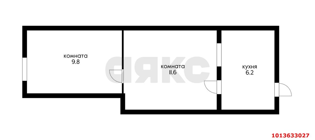 Фото №5: 2-комнатная квартира 27 м² - Краснодар, Фестивальный, ул. Фестивальная, 17/1