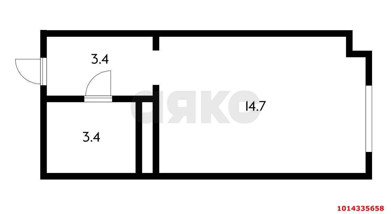 Фото №15: Апартаменты 21 м² - Краснодар, жилой комплекс Гранд Пэлэс, ул. Уральская, 75/6