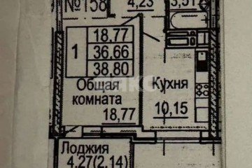 Фото №2: 1-комнатная квартира 39 м² - Ростов-на-Дону, мкр. жилой комплекс Фоур Премиерс, ул. Мечникова, 110Г