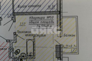 Фото №1: Студия 24 м² - Ростов-на-Дону, мкр. жилой комплекс Донской Арбат, пр-кт Кировский, 89