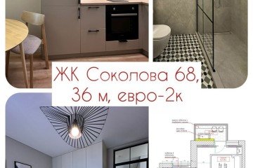 Фото №1: 1-комнатная квартира 36 м² - Ростов-на-Дону, мкр. жилой комплекс Соколова 68, пр-кт Соколова, 68/118В стр.1