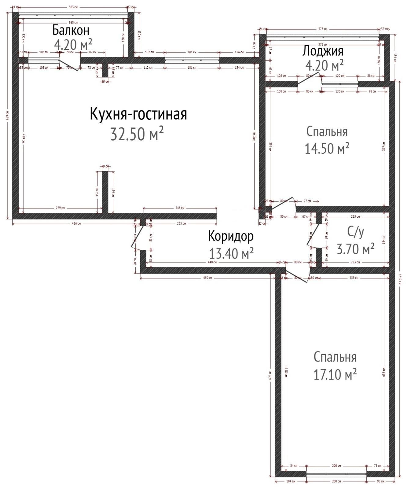 Фото №17: 3-комнатная квартира 84 м² - Краснодар, Прикубанский внутригородской округ, мкр. жилой комплекс Лиговский, ул. Героя Хабибуллина, 4