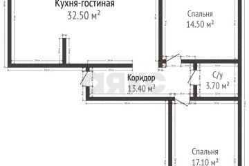 Фото №1: 3-комнатная квартира 84 м² - Краснодар, мкр. жилой комплекс Лиговский, ул. Героя Хабибуллина, 4