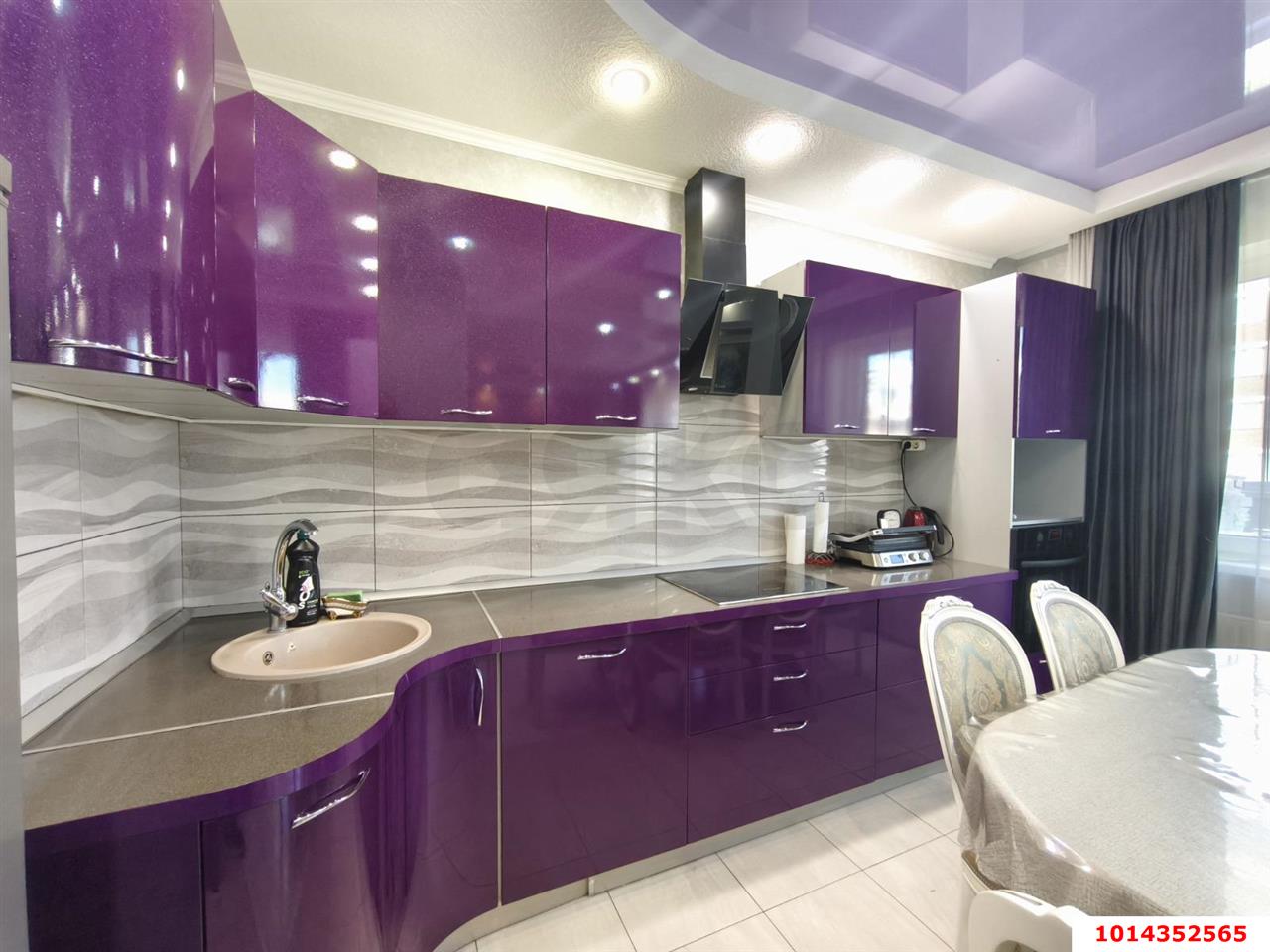 Фото №2: 3-комнатная квартира 84 м² - Краснодар, жилой комплекс Лиговский, ул. Героя Хабибуллина, 4