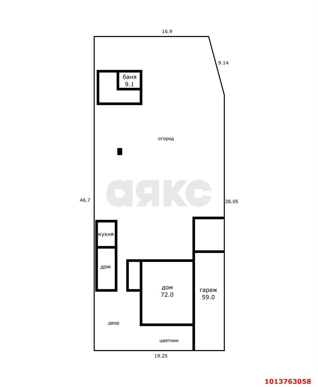 Фото №19: Дом 72 м² + 8.9 сот. - Елизаветинская, Прикубанский внутригородской округ, ул. Широкая, 105