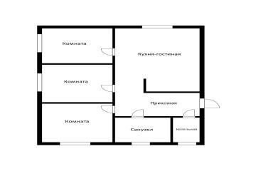 Фото №2: Дом 66 м² - Осечки, мкр. дачное товарищество Миловидово, ул. Цветочная, 222