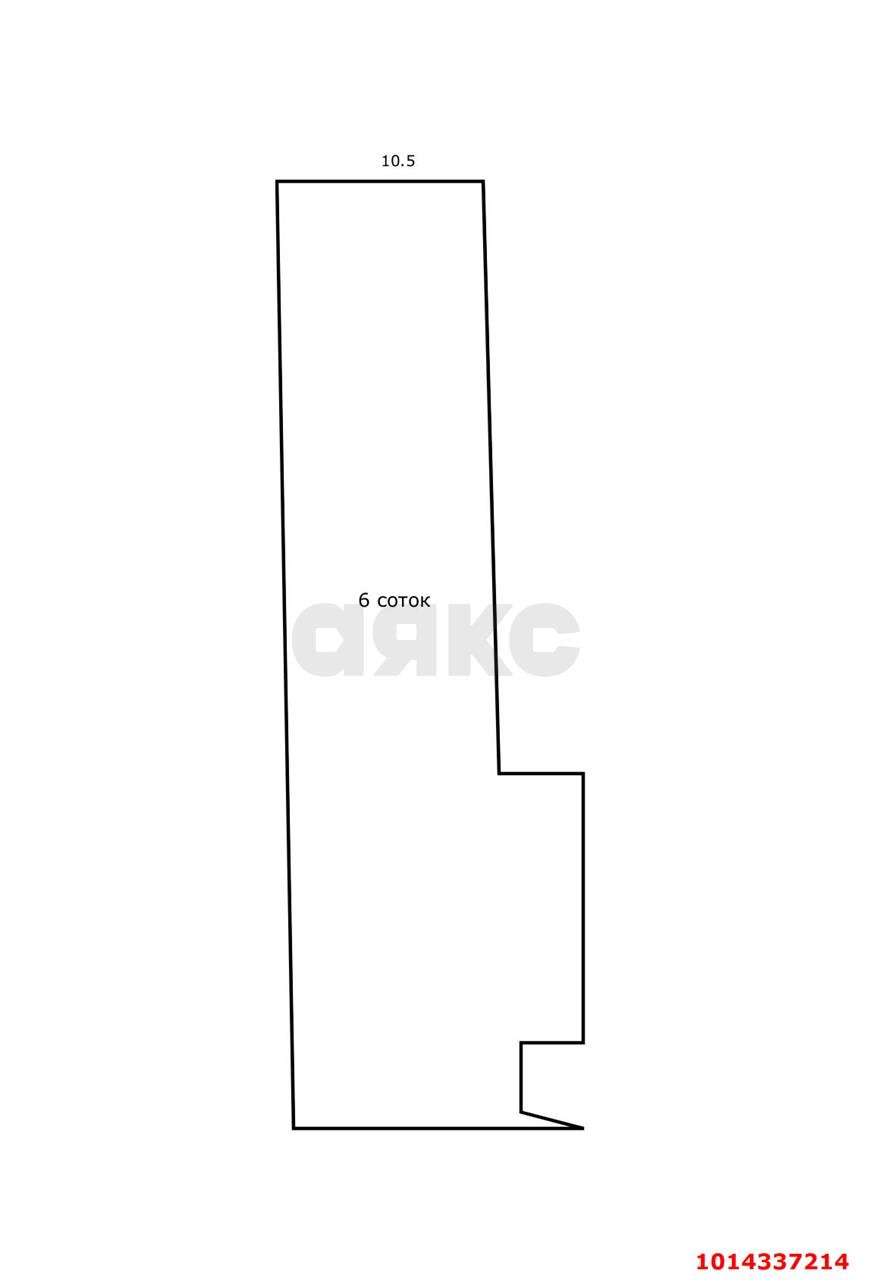 Фото №5: Земельный участок 6.03 сот. - Знаменский, мкр. Карасунский внутригородской округ, ул. Цигейковая, 20