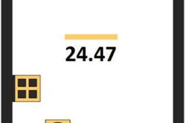 Фото №1: Студия 24 м² - Краснодар, мкр. ЖК Тёплые Края, 