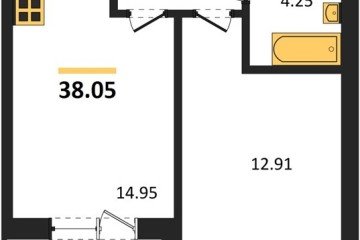 Фото №1: 1-комнатная квартира 36 м² - Краснодар, мкр. ЖК Тёплые Края, 