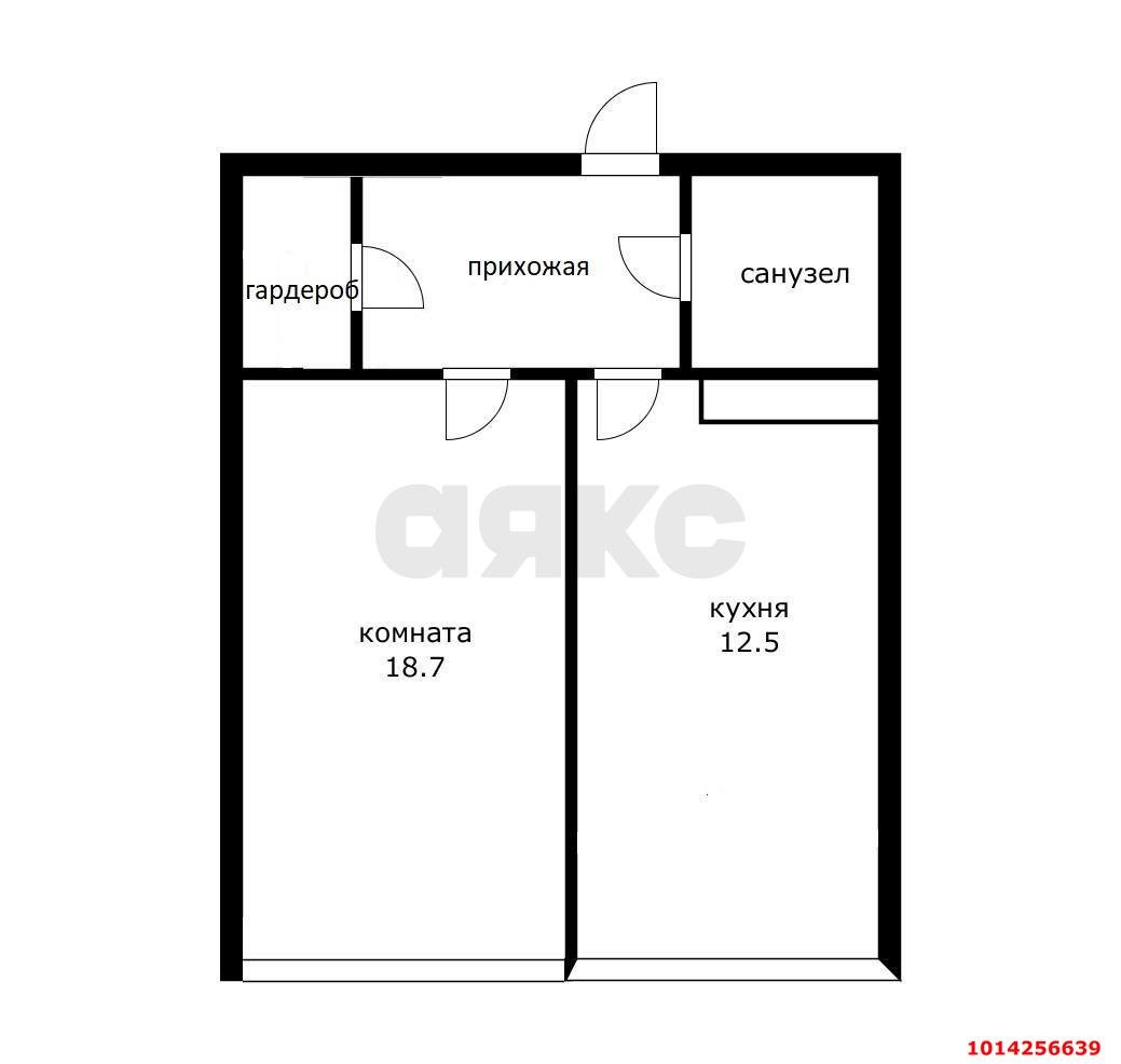 Фото №10: 1-комнатная квартира 44 м² - Краснодар, Солнечный, ул. Архитектора Петина, 18/3