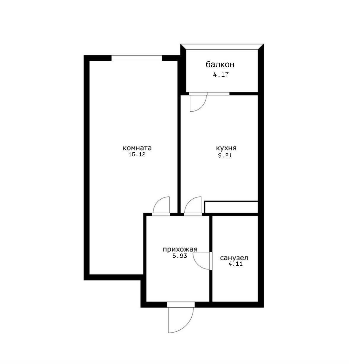 Фото №15: 1-комнатная квартира 36 м² - Краснодар, Прикубанский внутригородской округ, Панорама, мкр. жилой комплекс Перспектива, ул. им. Героя Сарабеева В.И., 9