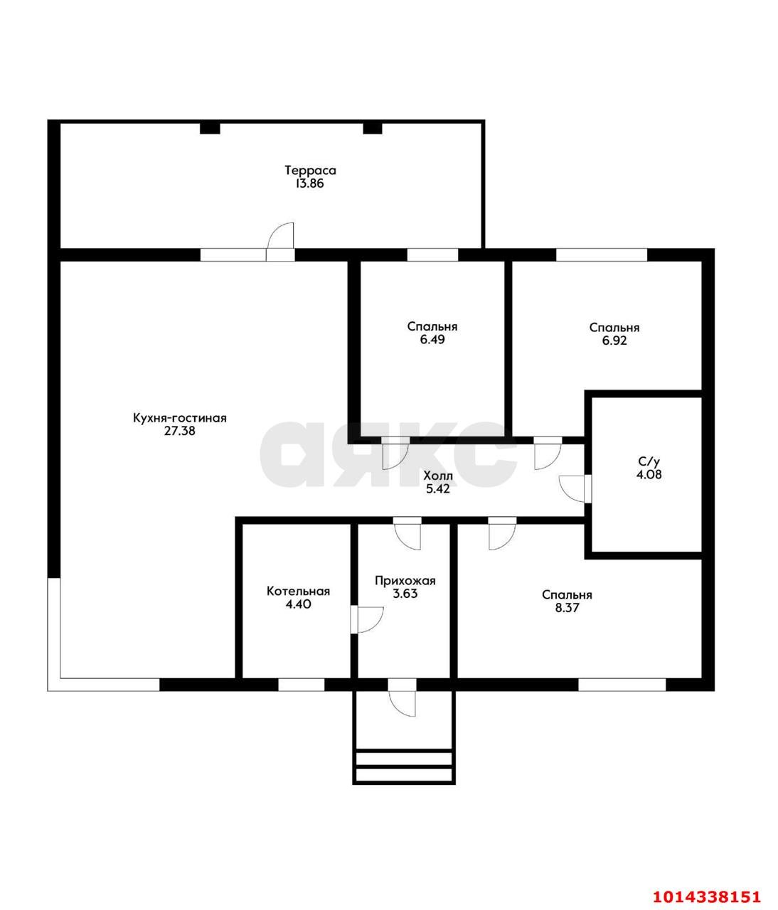 Фото №10: Дом 78 м² + 4.27 сот. - Краснодар, коттеджный  Домино, ул. Горячеключевская, 112