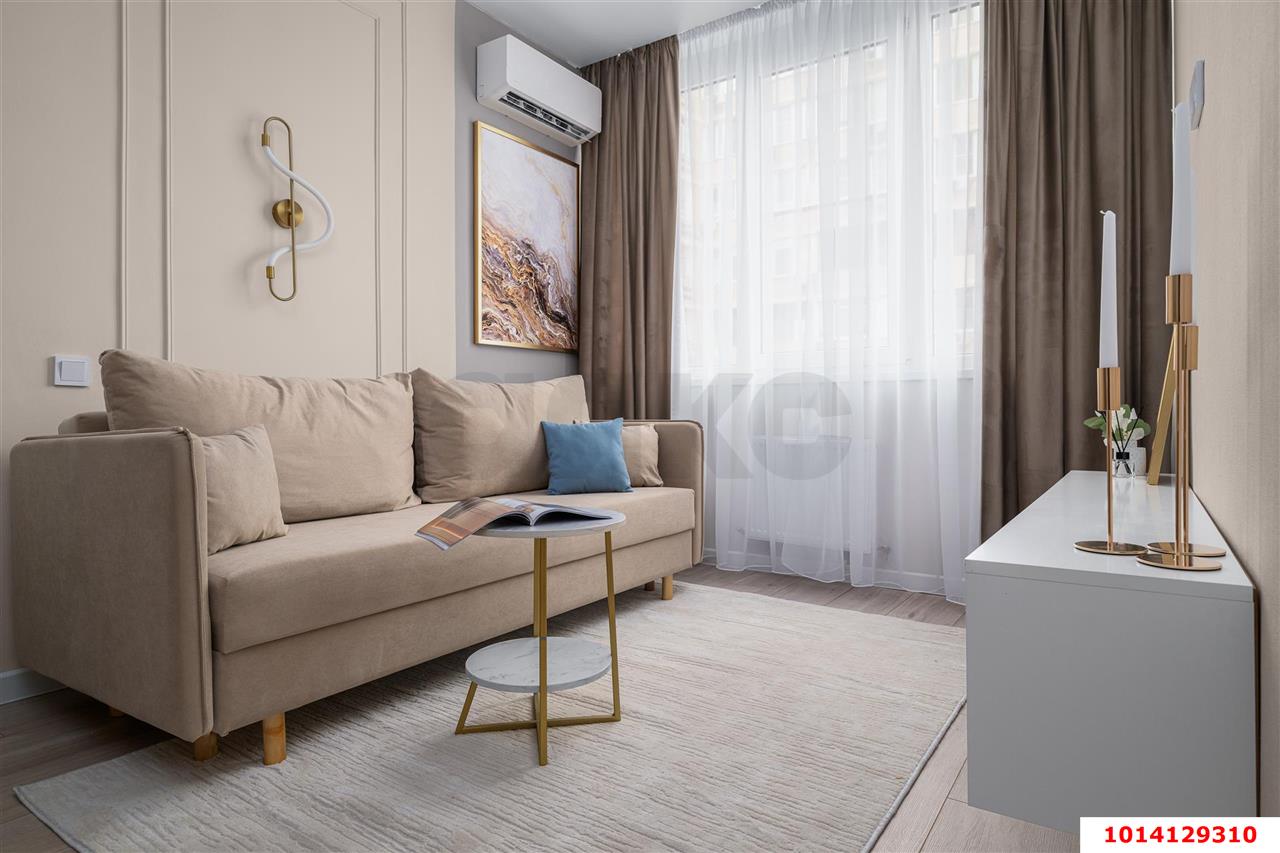 Фото №3: 1-комнатная квартира 40 м² - Краснодар, жилой комплекс Цветы, ул. Круговая, 4Вк3