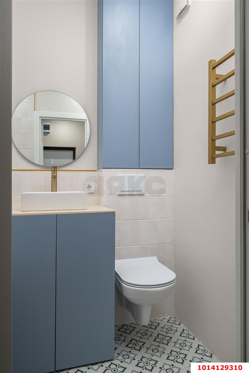 Фото №12: 1-комнатная квартира 40 м² - Краснодар, жилой комплекс Цветы, ул. Круговая, 4Вк3