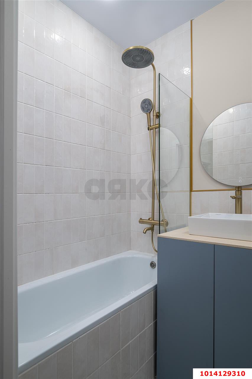 Фото №13: 1-комнатная квартира 40 м² - Краснодар, жилой комплекс Цветы, ул. Круговая, 4Вк3