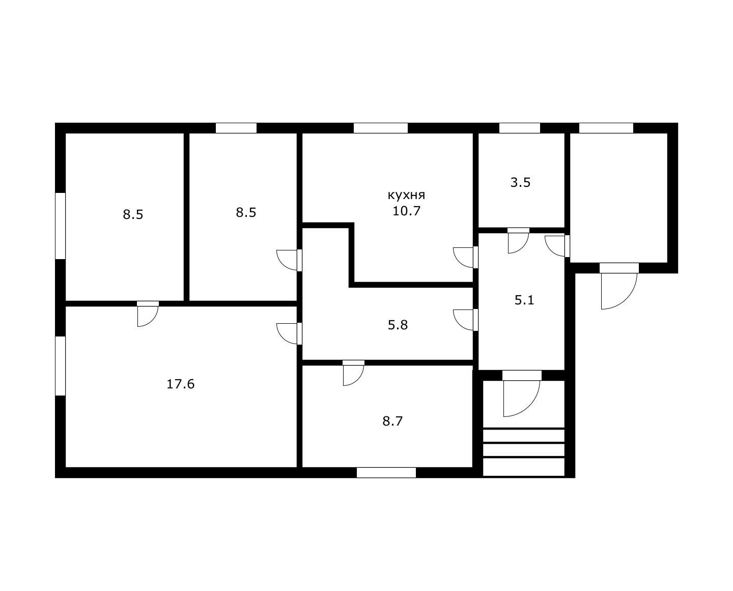 Фото №13: Дом 73 м² + 12.9 сот. - Тлюстенхабль, ул. Зелёная, 44