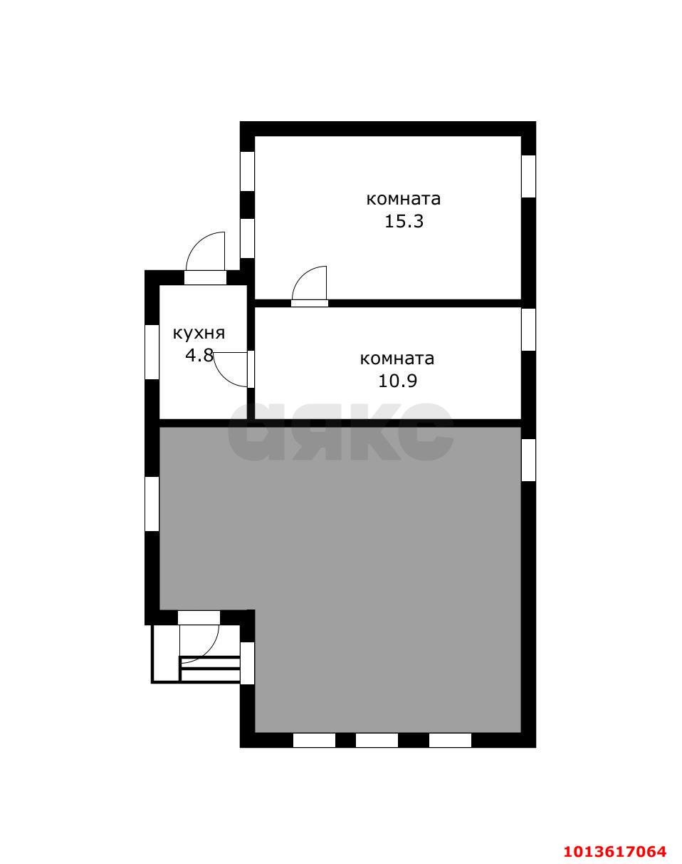 Фото №9: Часть дома <span class="whitespace-nowrap">41 м²</span> <span class="whitespace-nowrap">+ 1 сот.</span>, <span class="whitespace-nowrap">1 эт.</span> - Краснодар, Центральный внутригородской округ, Покровка, мкр. Центральный, ул. Будённого, 249/1