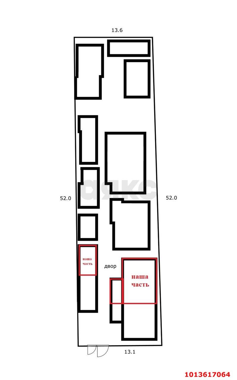 Фото №9: Часть дома 41 м² + 1 сот. - Краснодар, Центральный, ул. Будённого, 249/1
