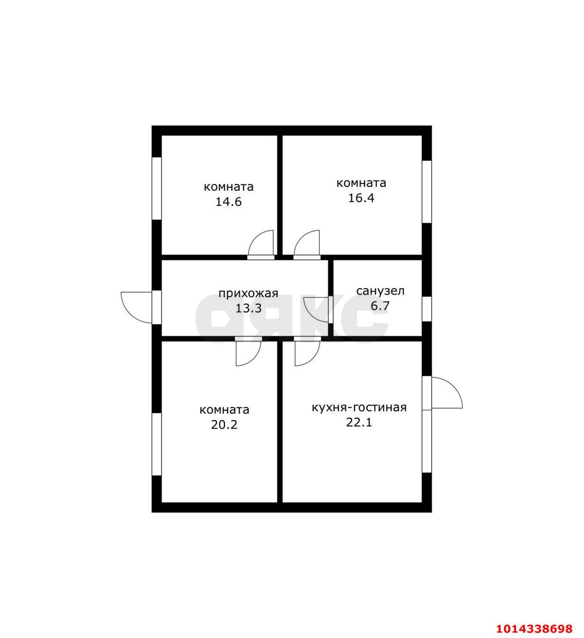Фото №9: Дом 93 м² + 4 сот. - Тлюстенхабль, ул. Коммунаров, 14/3