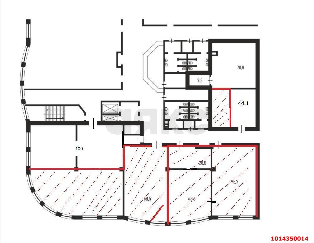 Фото №4: Офисное помещение 215 м² - Краснодар, Центральный, ул. Путевая, 1