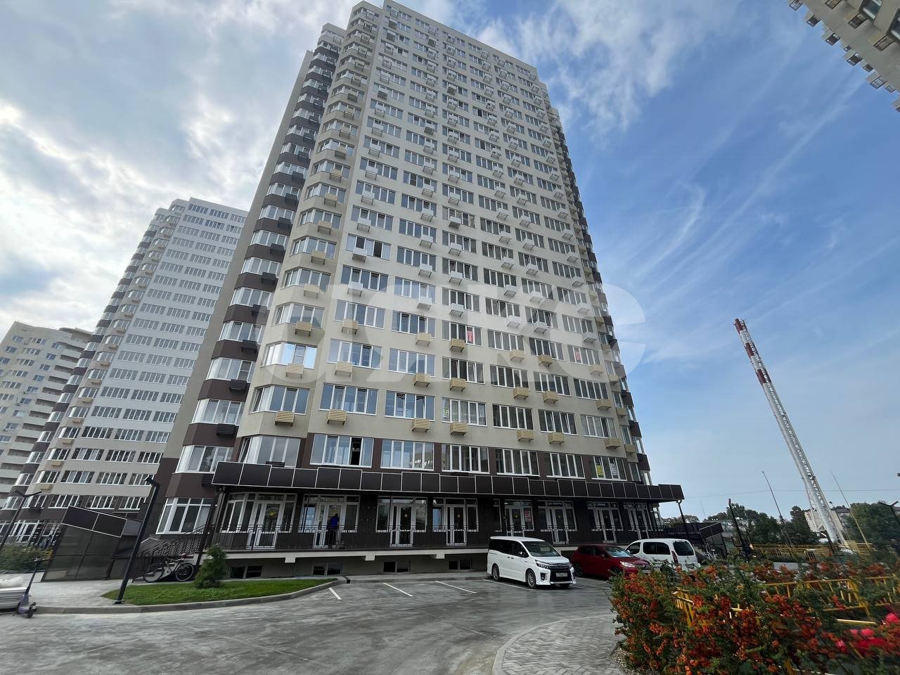 Фото №2: 1-комнатная квартира 45 м² - Анапа, жилой комплекс Трио-комфорт, ул. Рождественская, 55к1