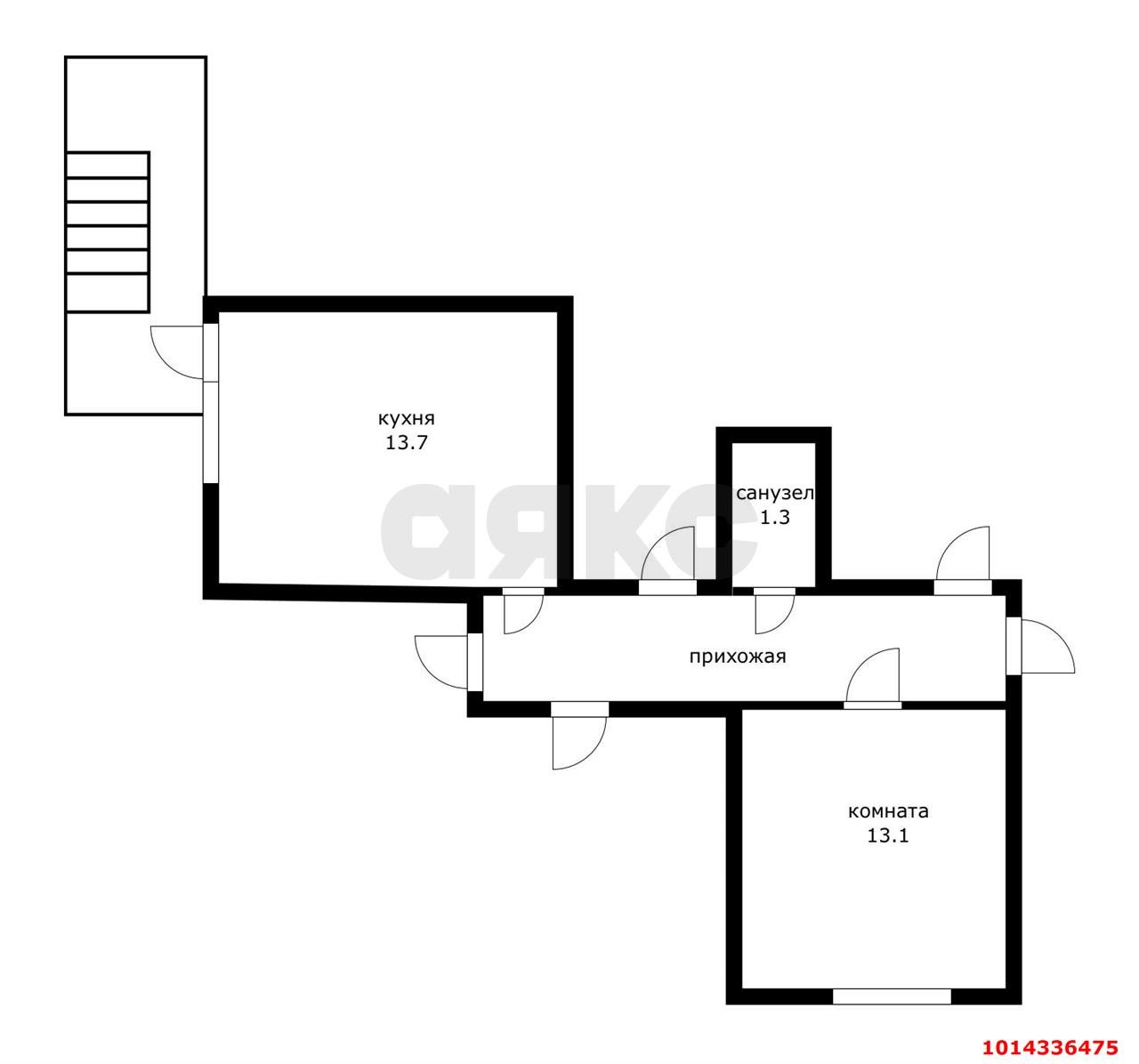 Фото №10: Комната 15 м² - Краснодар, Карасунский внутригородской округ, мкр. Хлопчато-бумажный Комбинат, ул. Уральская, 81Б