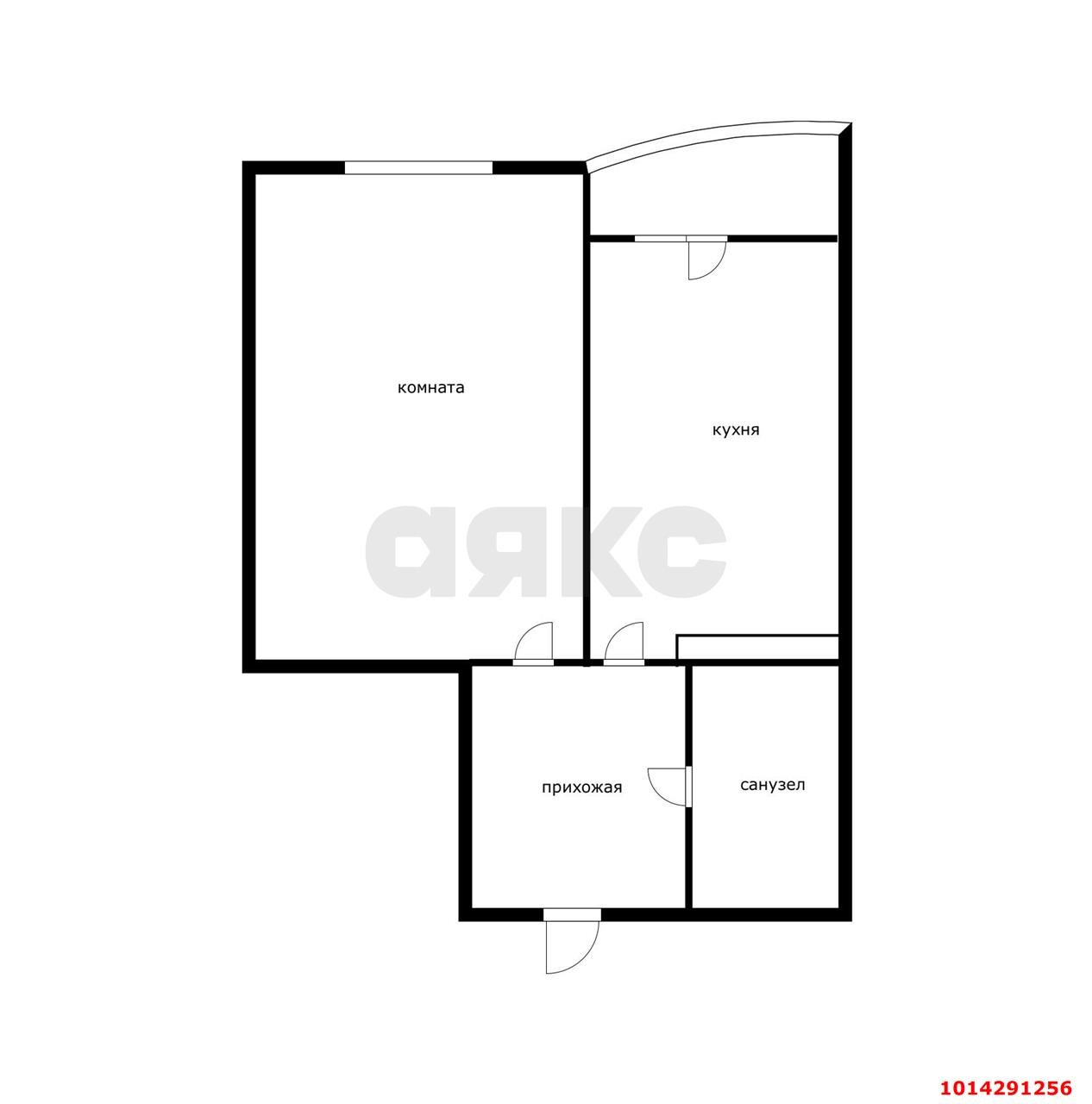 Фото №3: 1-комнатная квартира 60 м² - Краснодар, Западный внутригородской округ, ул. Кожевенная, 24