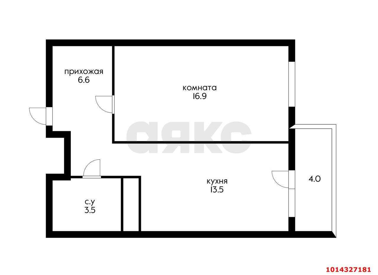 Фото №17: 1-комнатная квартира 40 м² - Краснодар, Пашковский, ул. Леонида Лаврова, 8к1ск1