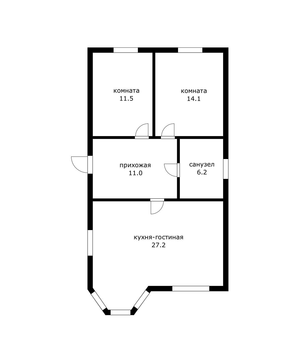 Фото №14: Дом 73 м² + 3.3 сот. - Южный, п. коттеджный  Южная столица, ул. Волжская, 6