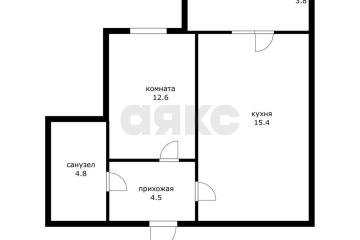 Фото №2: 1-комнатная квартира 42 м² - Новая Адыгея, мкр. ЖК Виноград 2, ул. Бжегокайская, 25/1к9