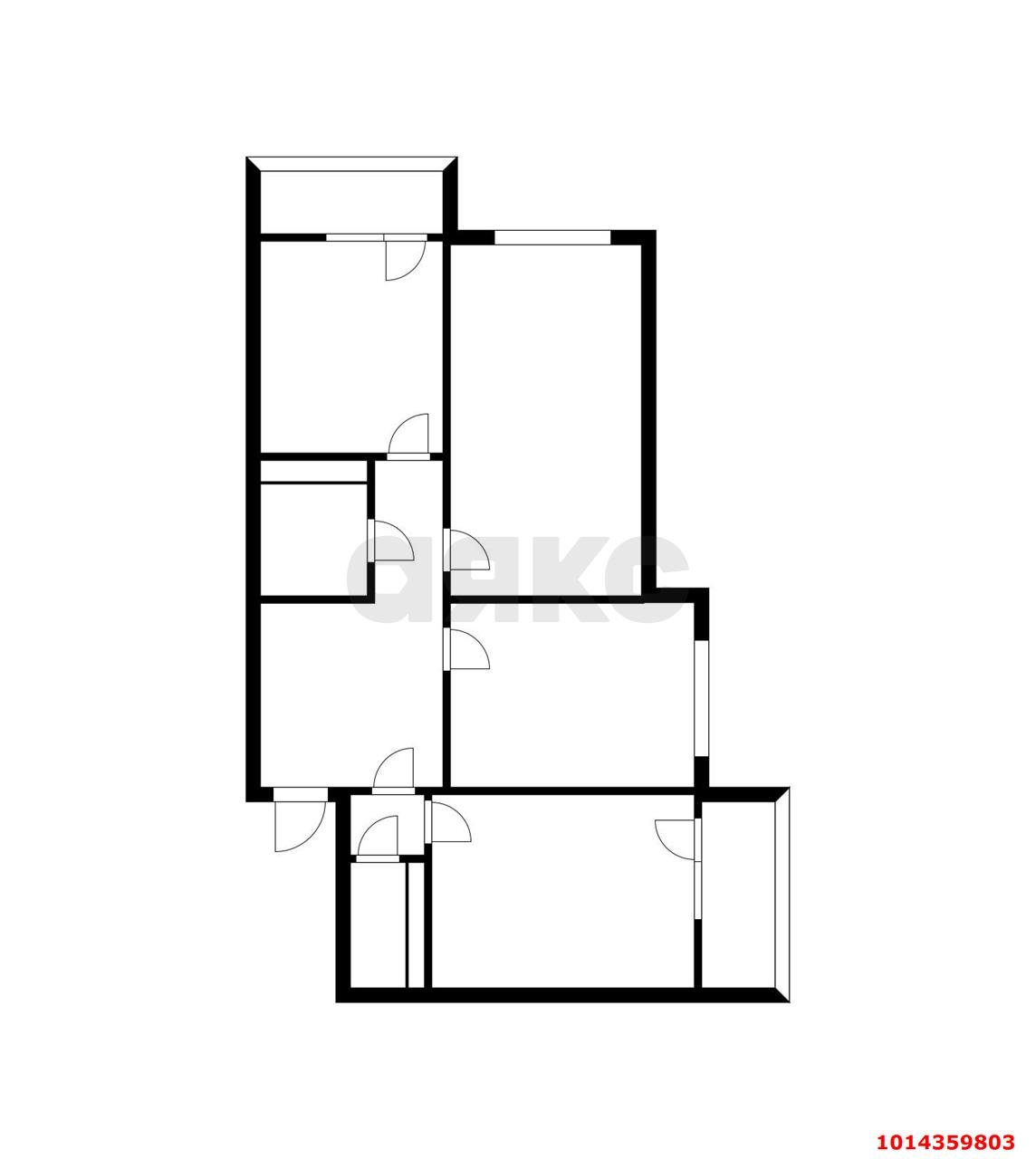 Фото №16: 3-комнатная квартира 73 м² - Краснодар, Московский, ул. имени Николая Семеновича Котлярова, 19