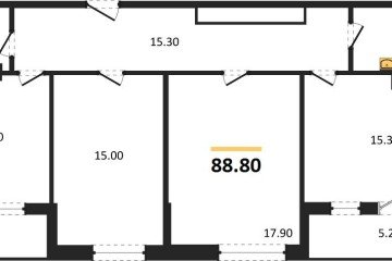 Фото №1: 3-комнатная квартира 88 м² - Краснодар, мкр. ЖК Все Свои Вип, 