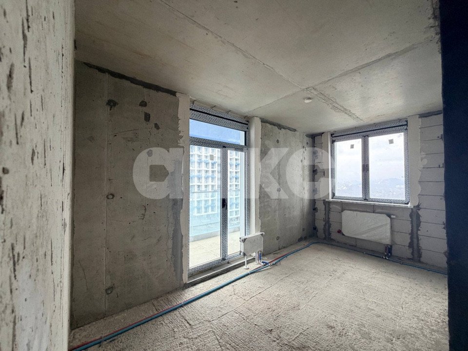 Фото №1: 2-комнатная квартира 44 м² - Сочи, Хостинский, жилой комплекс Кислород, мкр. Бытха, ул. Ясногорская, 16/2к8